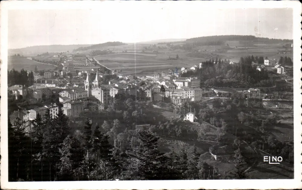 La Louvesc (Ardèche) — Panoramablick — Edition Margéti Brémont - Vorderseite