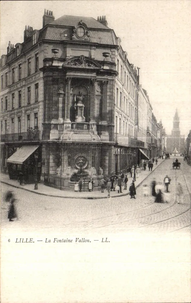 Lille — Fontaine Vallon — LL. - Frente