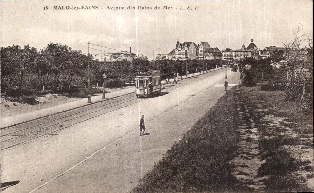 MALO-les-BAINS — Avenue des Bains de Mer — L. S. D. - Vorderseite