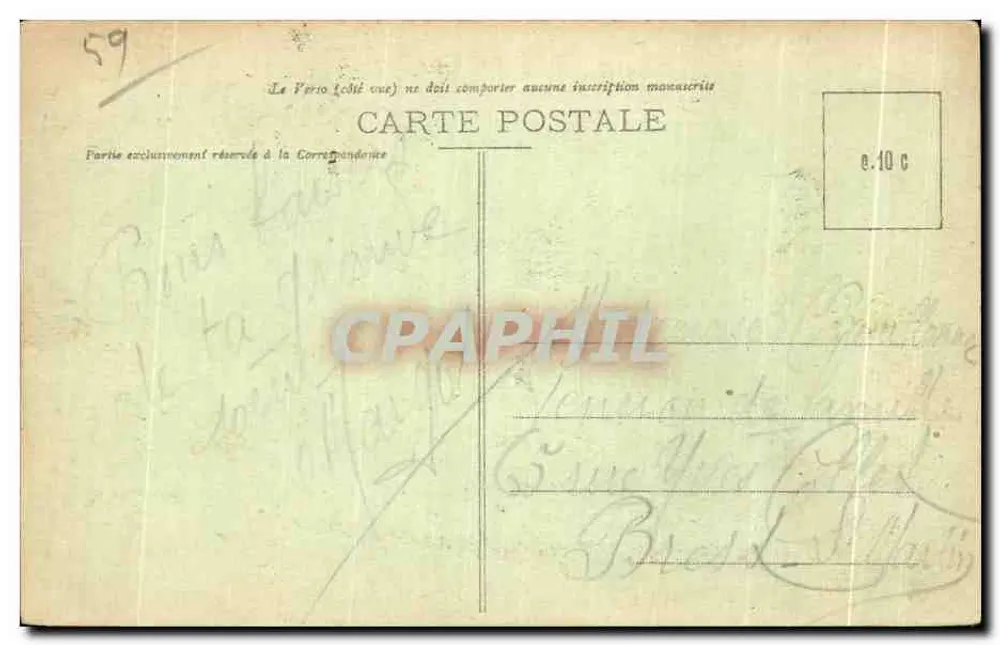 MALO-les BAINS — Pôr do Sol — C.A.R. n°159 - Verso
