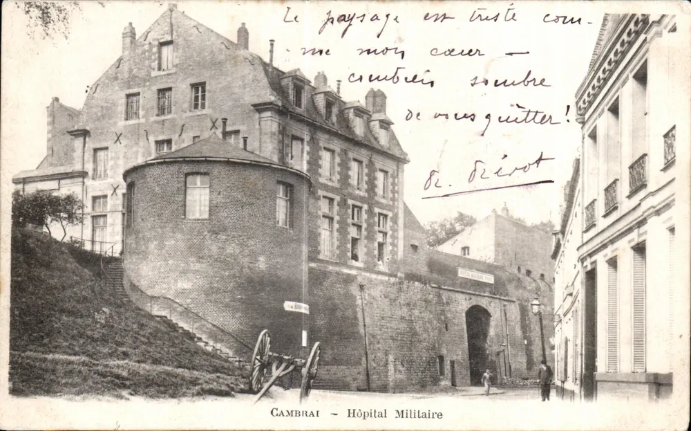 Cambrai — Hospital Militar — editor desconhecido, número de série não visível - Frente