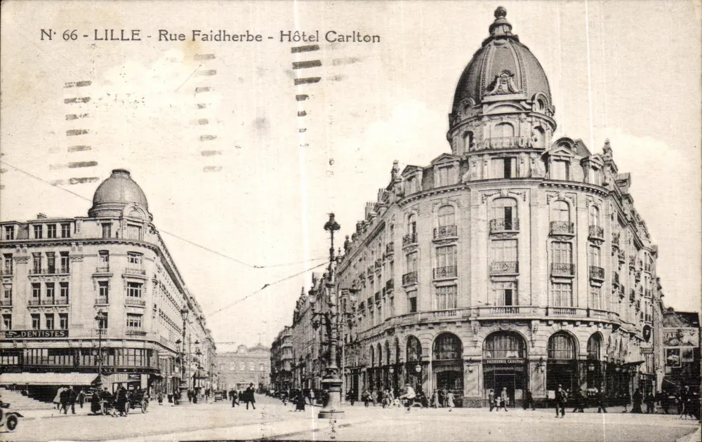 Lille - Rue Faidherbe - Hôtel Carlton - Vorderseite