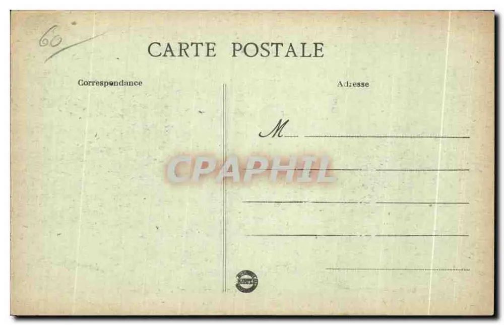 Noyon (Oise) — Zerstörung nach dem Krieg — L.C.H. Paris, n°613 - Rückseite