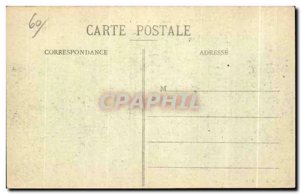 Compiègne - Bombardement de 1918 - Place de la Gare - Rückseite