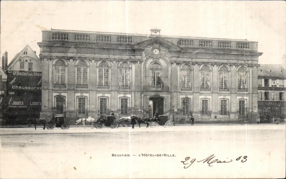 Beauvais — O Hotel-de-Ville — editor Pointhype & Berger, Paris - Frente