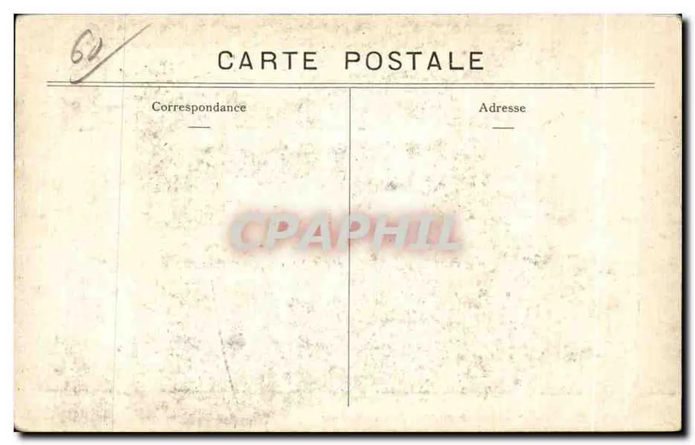 Beauvais — Ansicht der Place Jeanne-Hachette — unbekannter Verleger, Seriennummer 137 - Rückseite