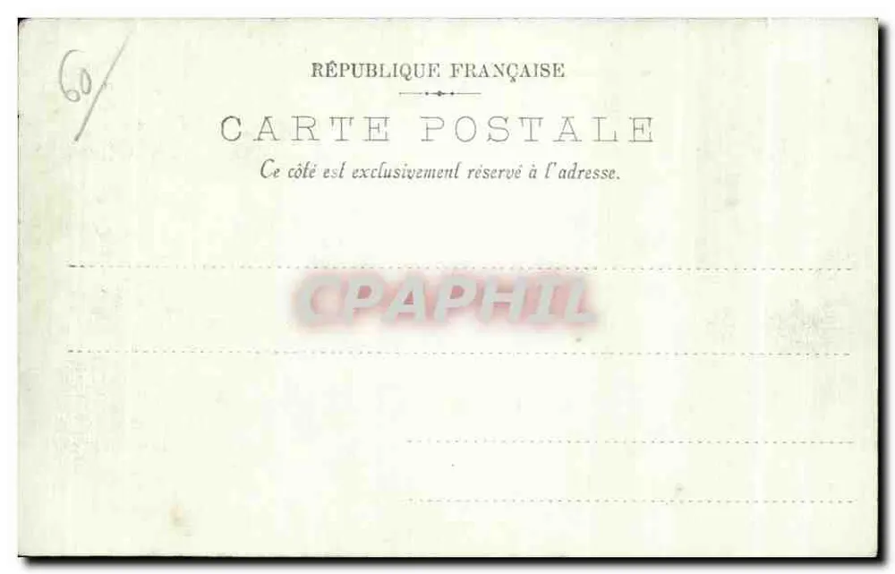 Beauvais — A Prefeitura — Rio do Parc — LL. — n°47 - Verso