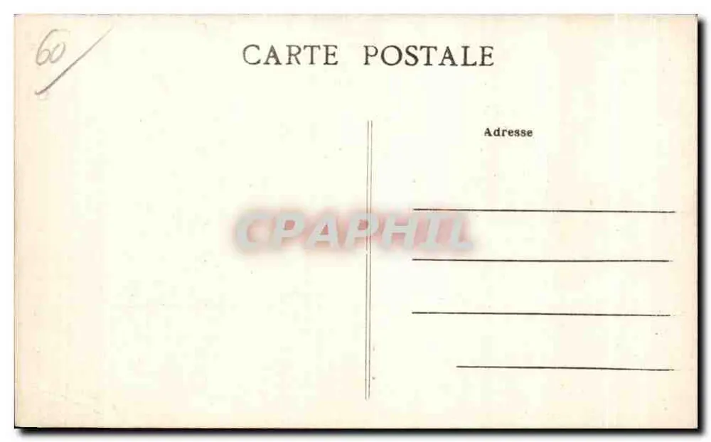Beauvais — Alte Häuser, Straße Saint-Laurent — L. P. — Nr. 311 - Rückseite