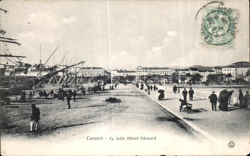 Cannes - La Jetée Albert Edouard — éditeur Albert Edouard, n° 286 - Voorkant