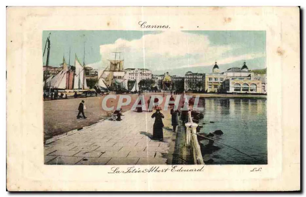 Cannes — A Dique — A Fottie Albert Edouard - Frente
