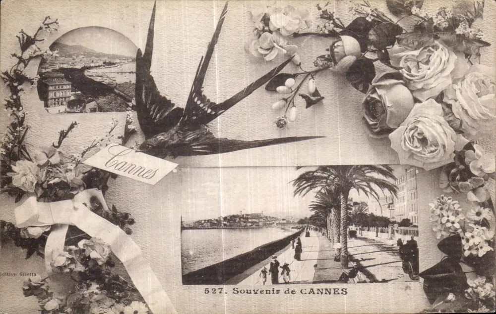 Cannes — Herinnering aan CANNES — Uitgave Gilletta n°527 - Voorkant