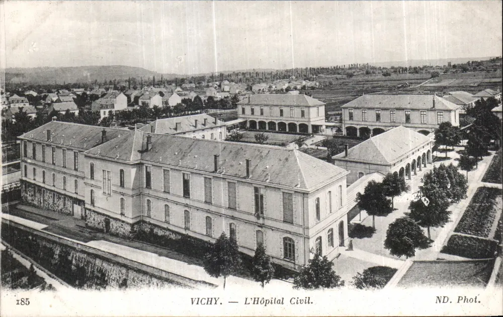 Vichy — Zivilklinik — ND. Phot. - Vorderseite