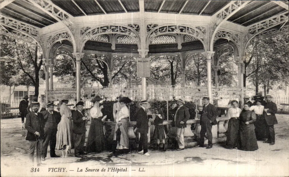 Vichy — De Bron van het ziekenhuis — LL - Voorkant