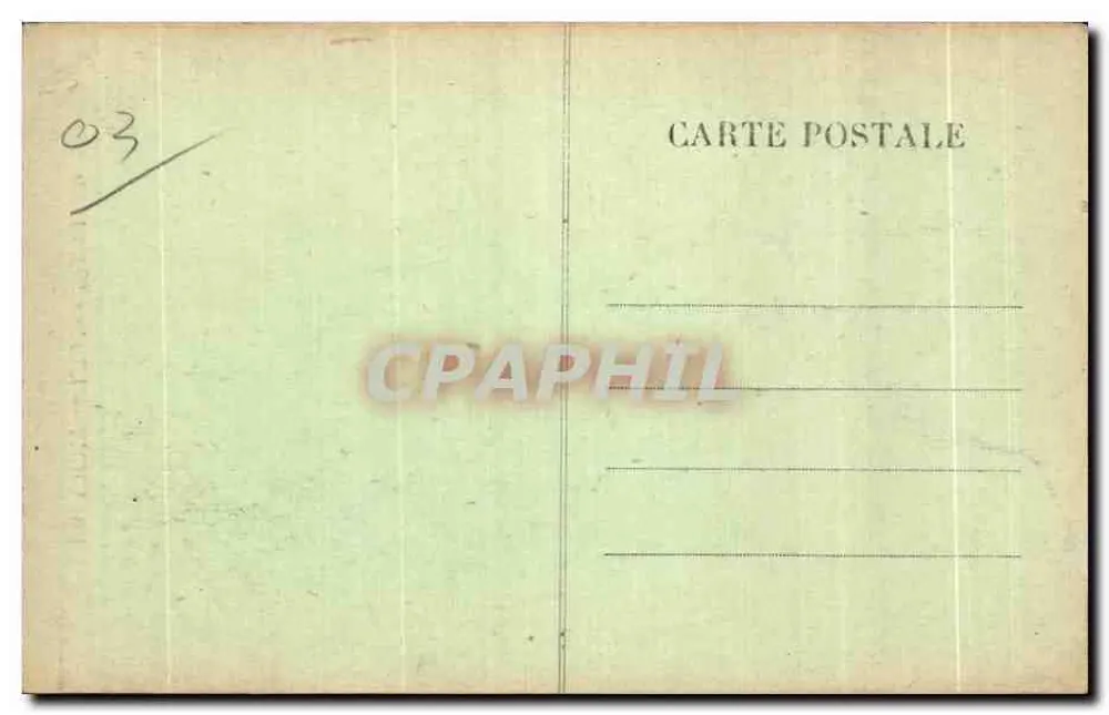 Vichy — Igreja de São Luís — Editor E. P. P. n°105 - Verso