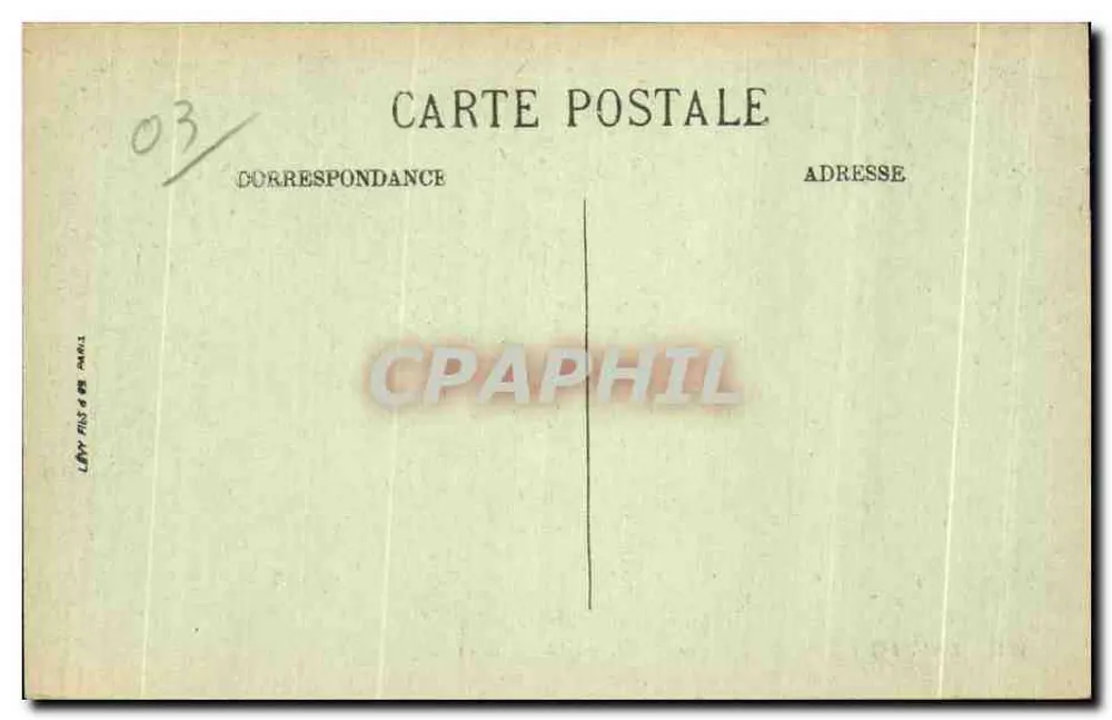 Env. de Vichy — Bellerive — L'Etang du Sarmon — LL. - Rückseite