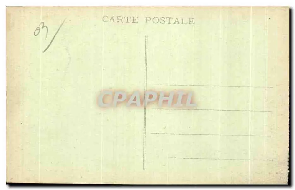 Kriegsdenkmal der Kirche Notre-Dame — Dômerat (Allier) — A. de Nussac, Verlag Guéréat - Rückseite
