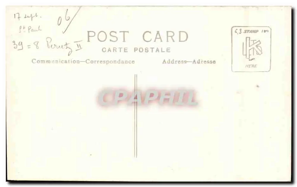 Vista de Saint-Paul-de-Fenouillet — editor Peruty II - Verso