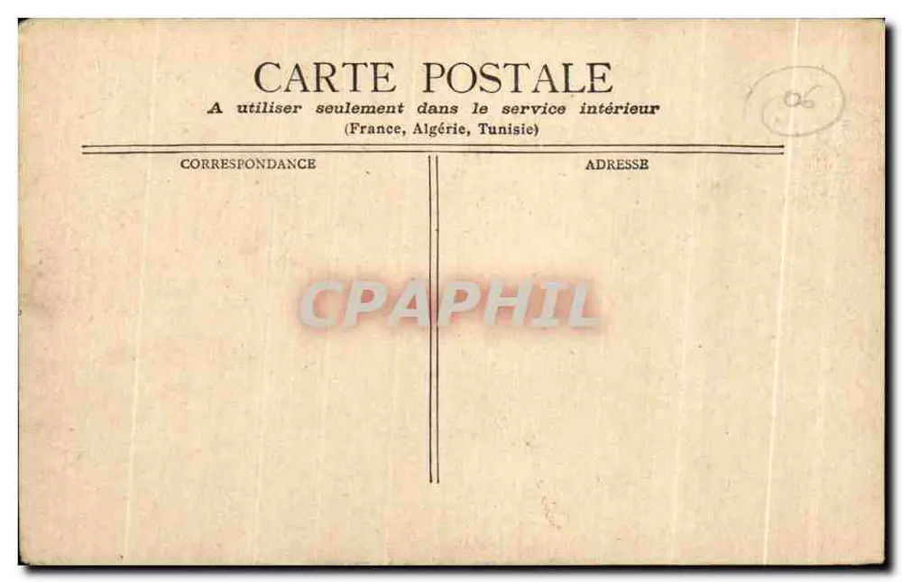 Côte d'Azur - Pont Saint-Louis - Grenze zu Italien — Verlag FOCK Paris - Rückseite