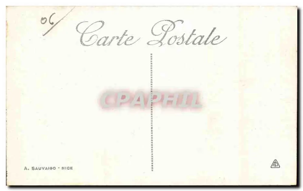 Corniche de l'Estérel. Théoule. Vista Geral — ND. Fot. n°364 - Verso