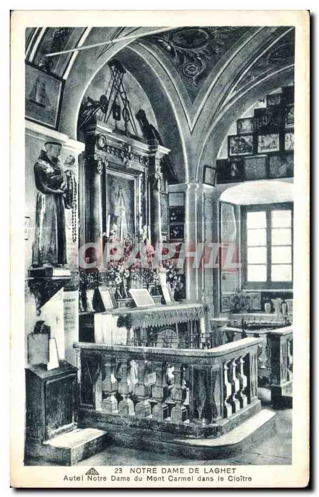 Altar der Jungfrau vom Karmelberg im Cloister — Lagnhet - Vorderseite