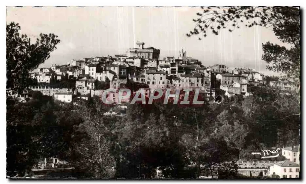 Cagnes-sur-Mer — Vista geral — Fotografia Verdadeira - Frente