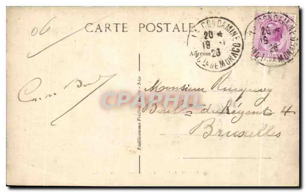 Sospel (A.-M.) — Les Ponts sur la Bevera — éditeur FL. - Verso