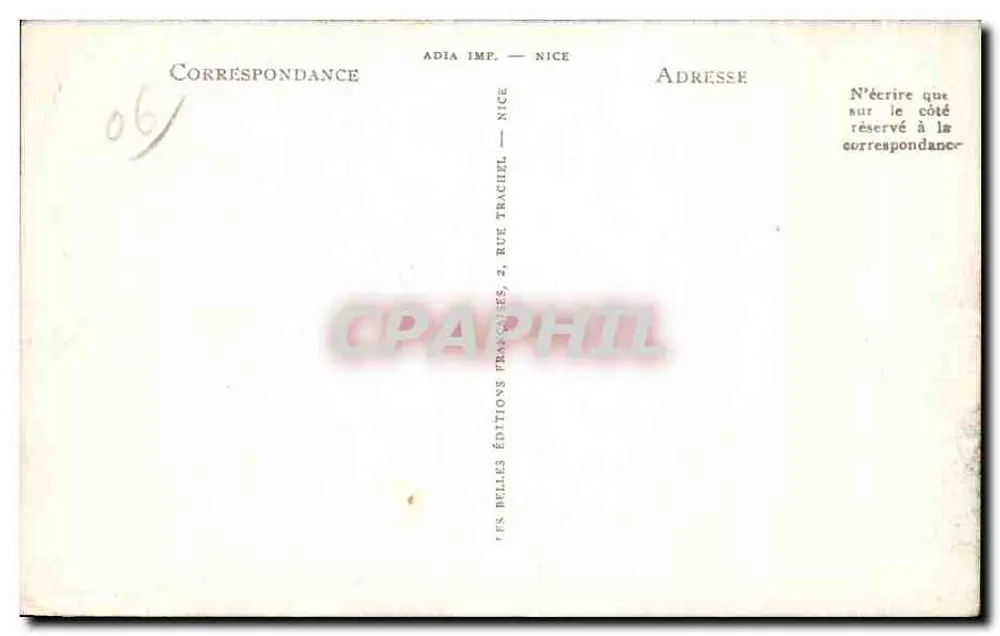 Cagnes (A.-M.) — Vista Geral — Adia - Verso