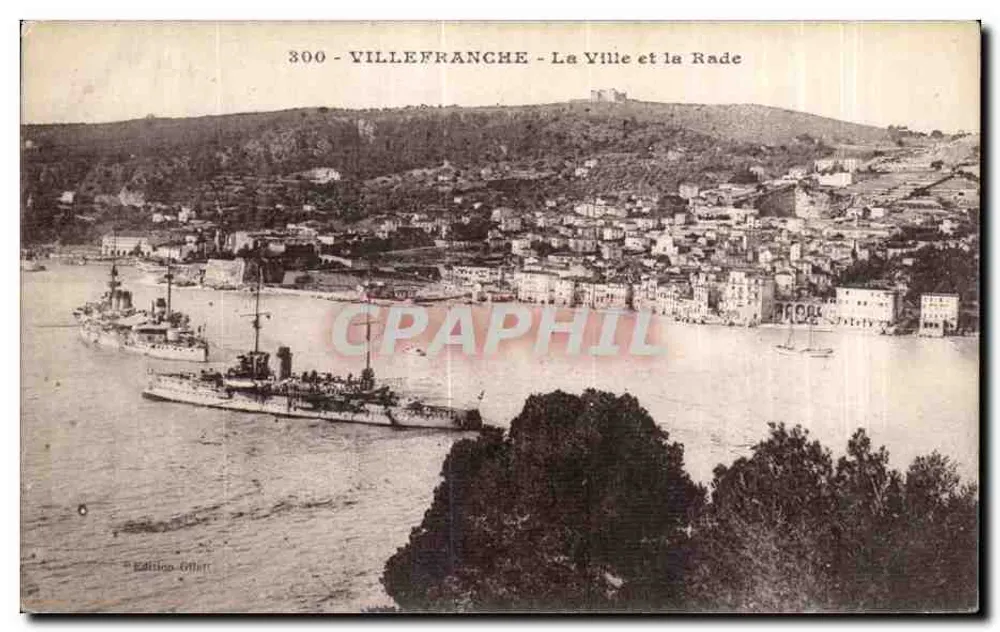 Villefranche - Die Stadt und der Hafen — Edition Offran - Vorderseite