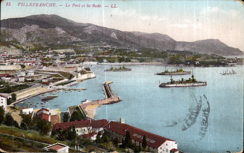 Villefranche — Der Hafen und die Bucht — LL. n°15 - Vorderseite