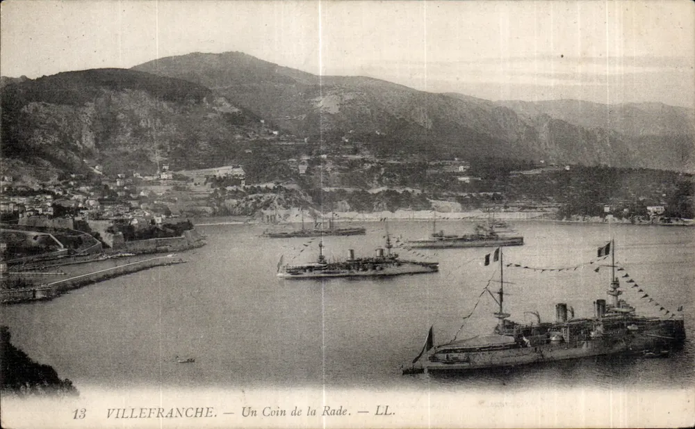 Villefranche — Ein Stück vom Hafen — LL. n°13 - Vorderseite