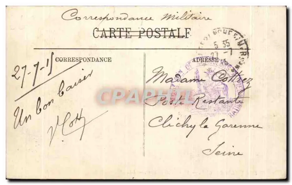 Villefranche — Ein Stück vom Hafen — LL. n°13 - Rückseite