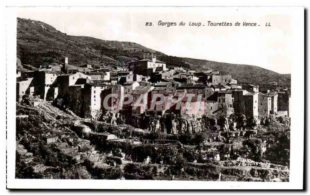 Gorges do Loup - Tourettes de Vence — LL — n°23 - Frente
