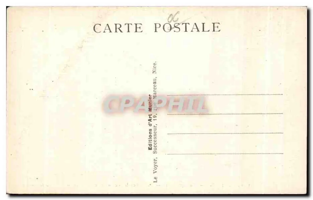 Vence (A.-M.) — Allgemeiner Blick — Baou des Blancs und Baou des Noirs — Foto Munier - Rückseite