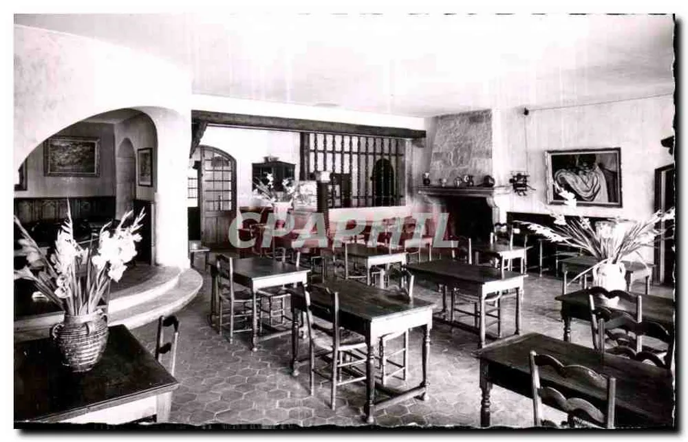 Innenraum des Salons von « La Résidence » — Saint-Paul-de-Vence — Editions S.E.P.T. - 2, rue Alexis-Mossa - Nice - Vorderseite