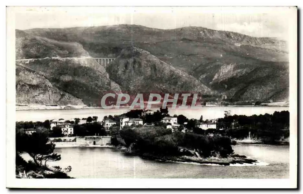 Panoramablick auf St-Jean-sur-Mer und Eze — St-Jean-Cap-Ferrat — Verlag Héal-Photo, Paris - Vorderseite