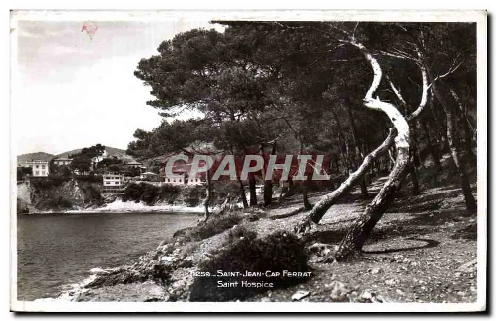Saint-Jean-Cap-Ferrat — Święty Hospicjusz — Wydawnictwo La Cigogne, Nice - Awers
