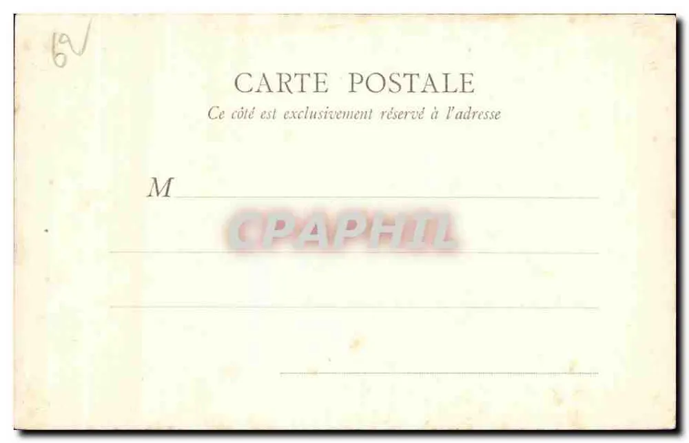 Boulogne-sur-Mer — Rathaus und Glockenturm — B.F. Paris - Rückseite