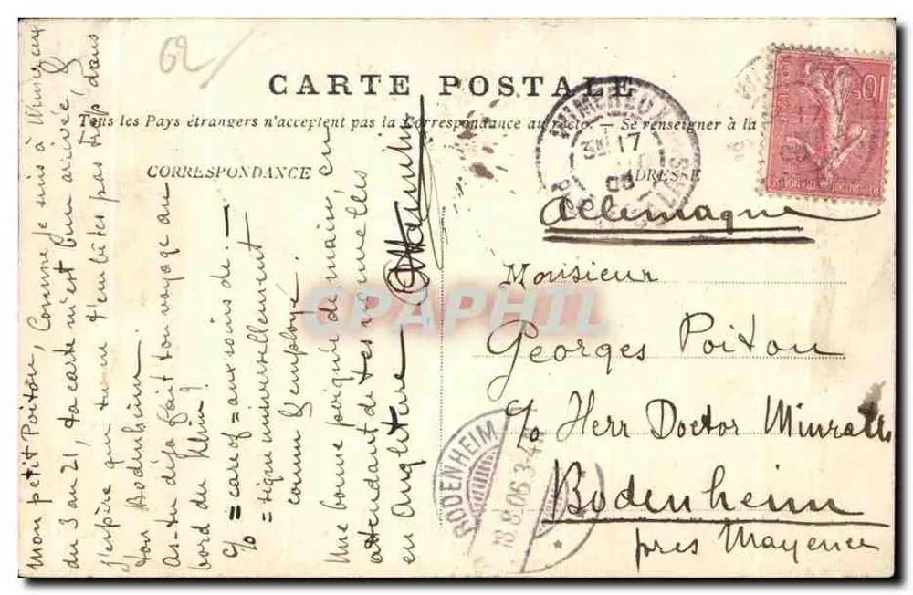 Boulogne-sur-Mer — Boulonnaise — S. B. Boulogne-sur-Mer - Rückseite
