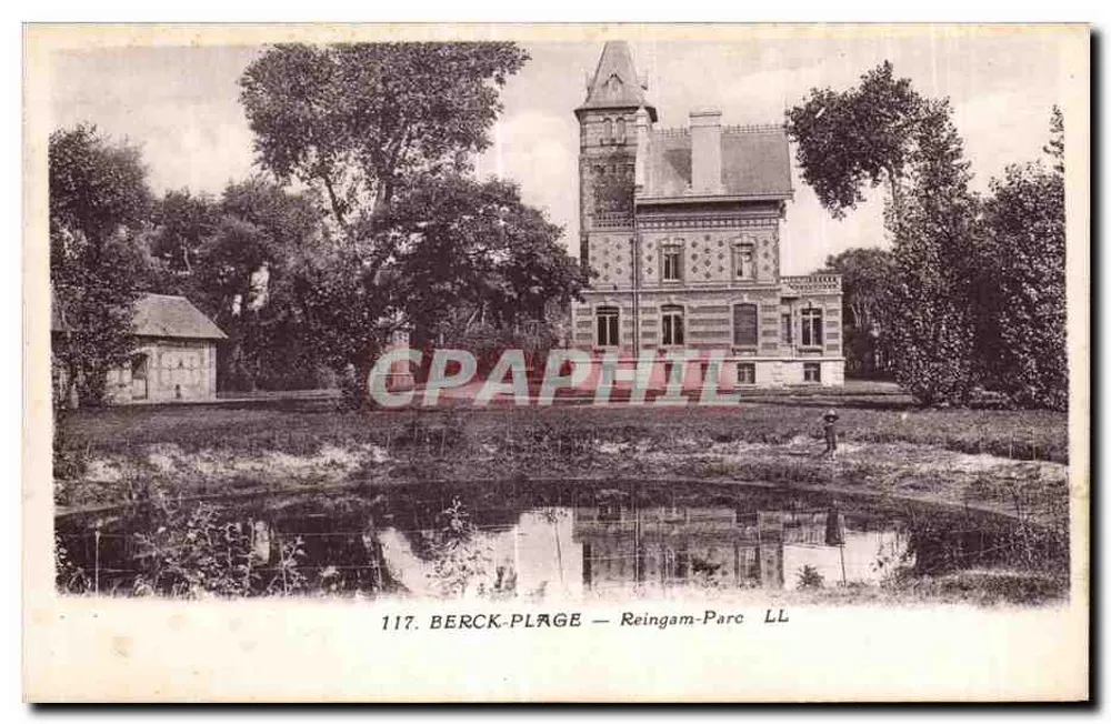 Berck-Plage — Reingam-Parc LL — editor LL, n° 117 - Frente