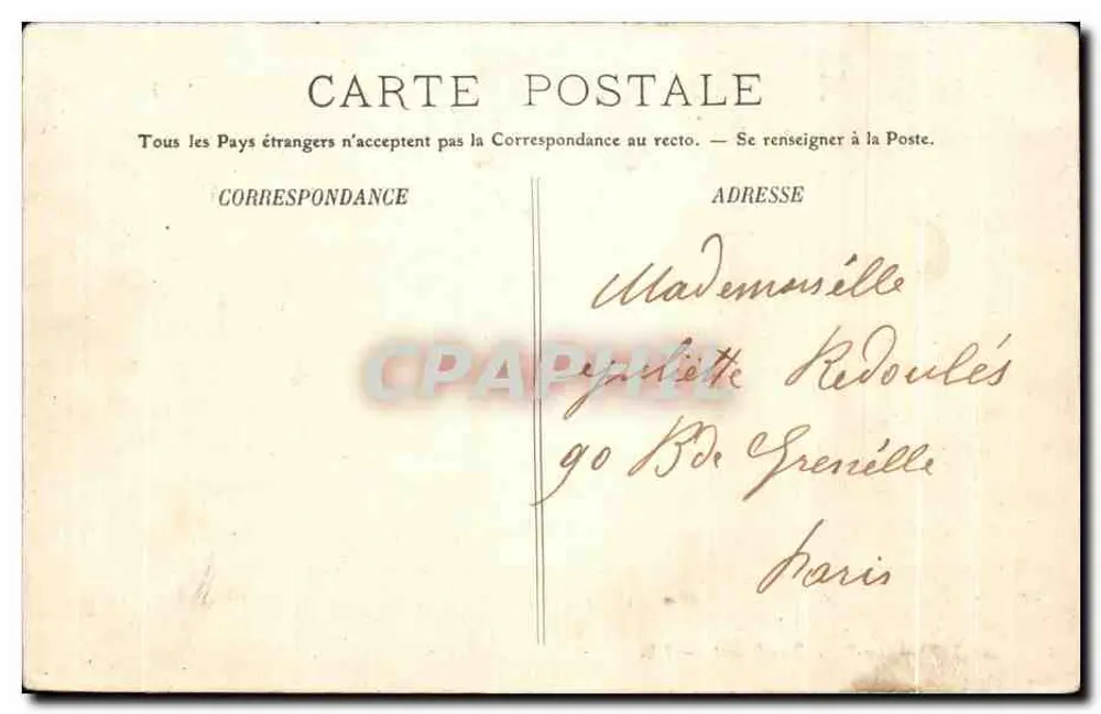 Arras — A Porta Beaudimont — LL. - Verso