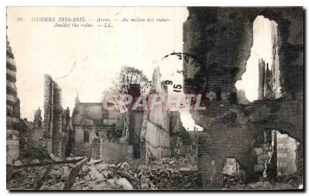 Arras — Inmitten der Ruinen — LL - Vorderseite