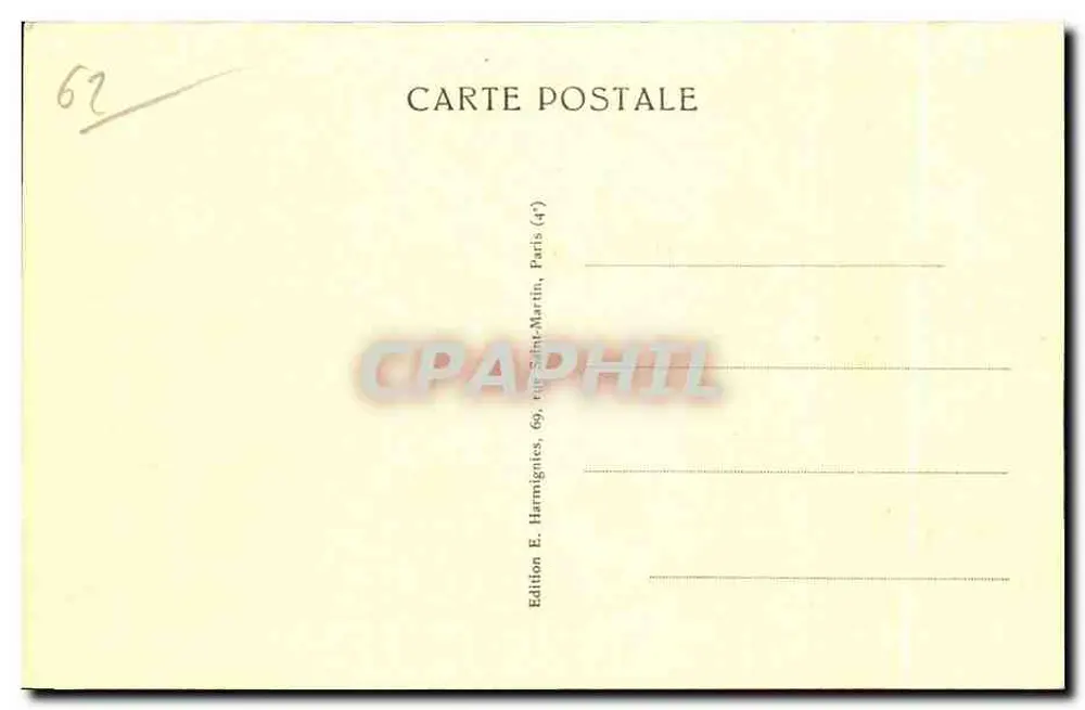 Calais — Plaża - Kasyno — Harmignies - Rewers