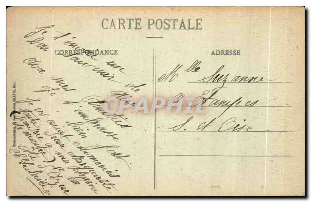 Monte-Carlo - Les Terrasses et le Théâtre — Édition Giletta, n° 855 - Rückseite
