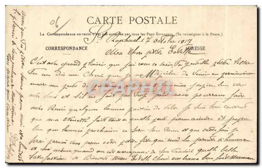 Monaco - Uitzicht op de Rocher - L'Anse du Canton - BR - 1687 - Achterkant