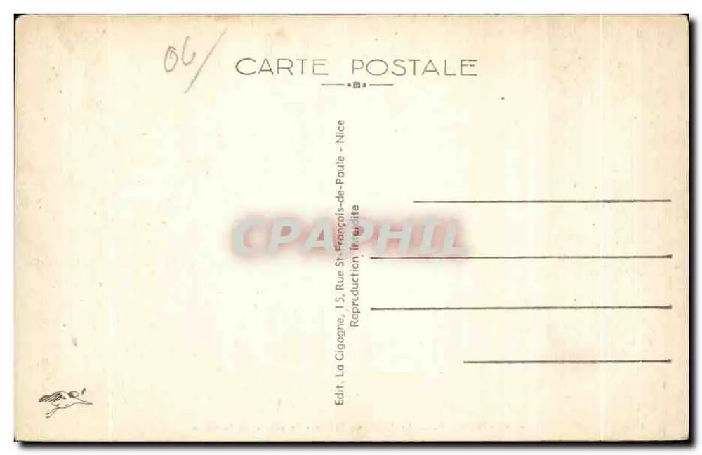Monaco — Das Palast des Prinzen — Die Wache wechselt — n° 1430 - Rückseite