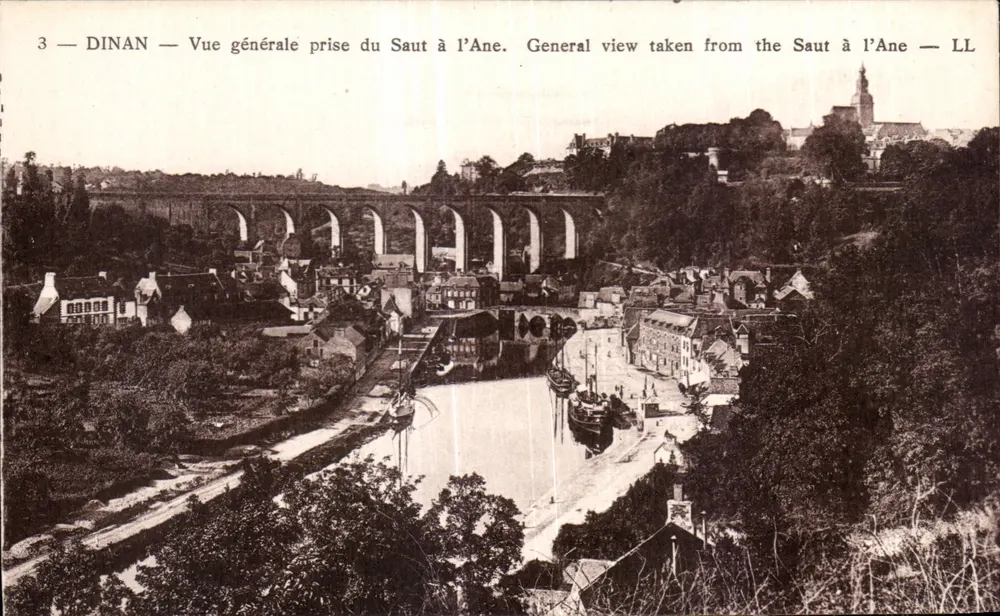 Dinan — Vue générale prise du Saut à l’Ane — LL - Vorderseite