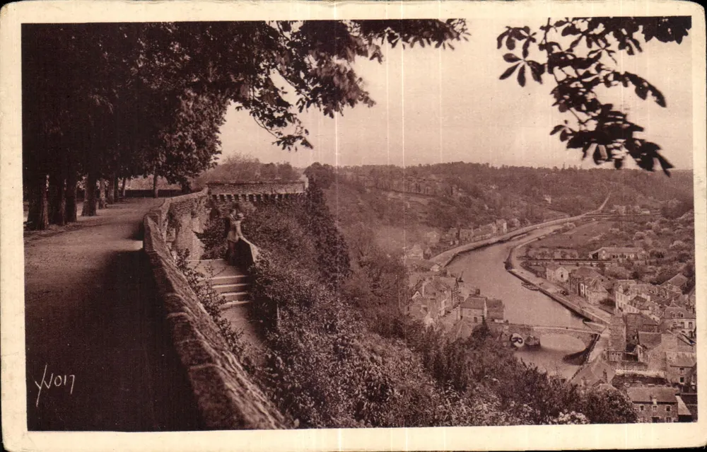 Die Rance vom Englischen Garten aus gesehen — Dinan (C.-du-N.) — Les Éditions d'Art Breton - Vorderseite