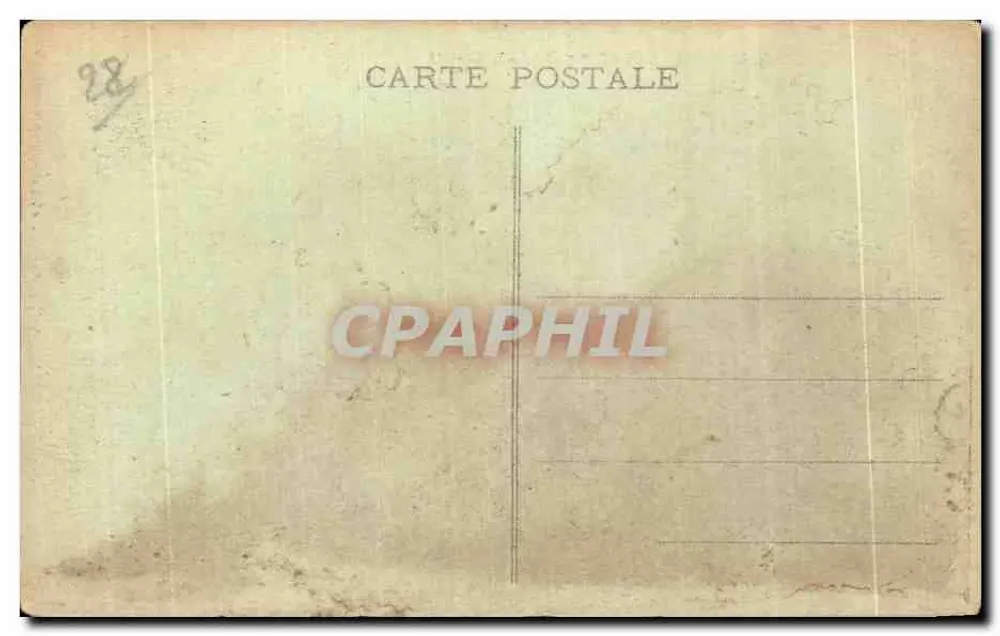 Pôr do sol em CARROUAL-ERQUY — n° 7167 — editor não visível - Verso