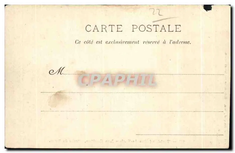 Etabliès (Côtes-du-Nord) — Die Höhlen, Rückzugsort des Buckligen — J.-B. Bal du Buisson, Impr. Bolliral - Rückseite