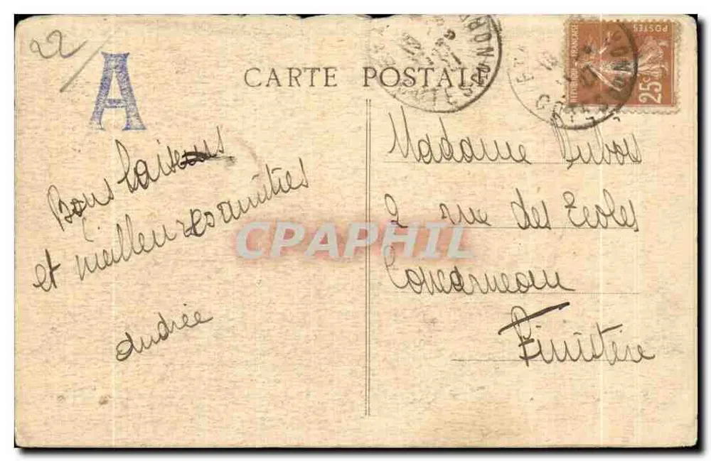 Établies (C.-du-N.) — Falaises et Rochers du Vaux Chaperon — Éditeur : Vaux Chaperon - Rückseite